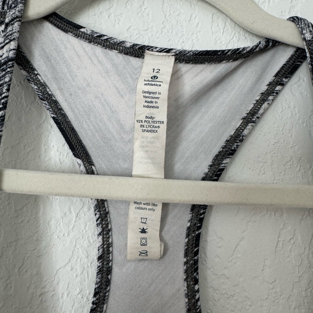 lululemon Racerback Workout Tank - Picture 2 of 4